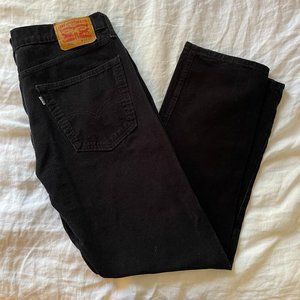 Levi's 502 Corduroy Pants, 36 x 34 - Black